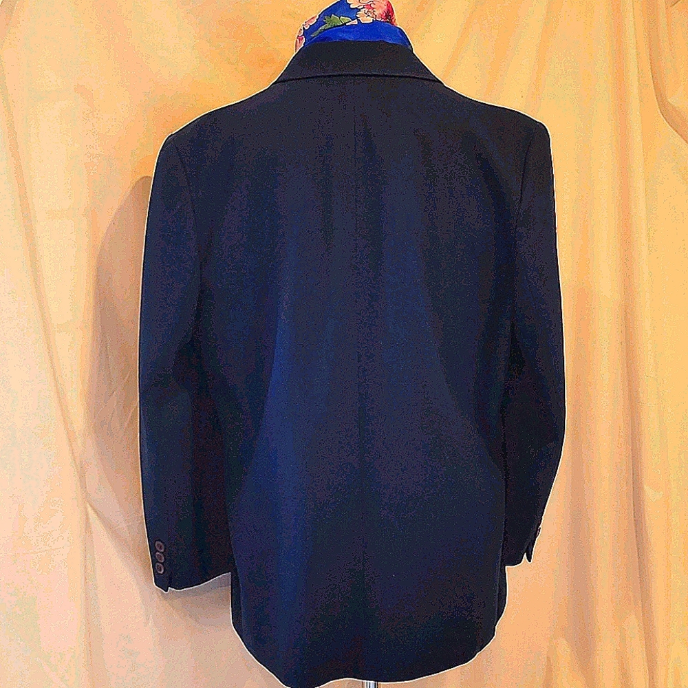 Pendleton Navy 1 Button Suit Jacket - image 2